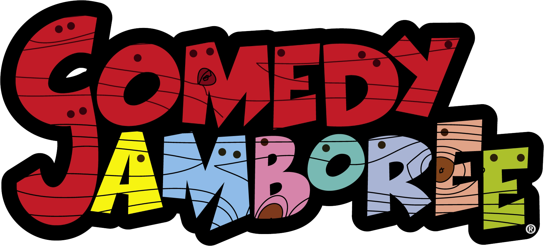 Comedy Jamboree Logo wWood-2